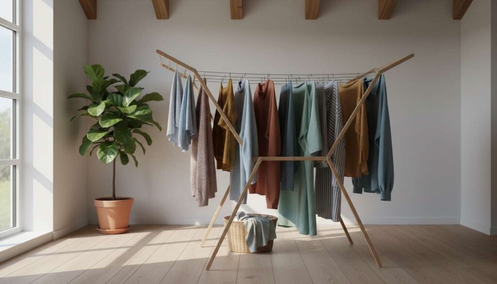 Tør tøj uden tørretumbler: den smarte metode der sparer energi og plads