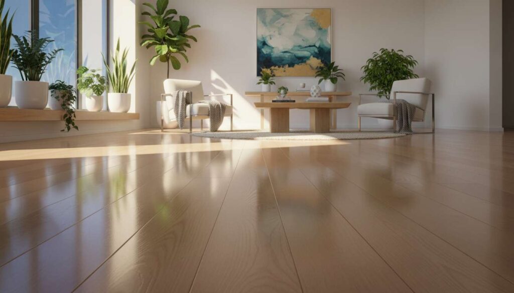 Hæld en smule af dette i moppen: gulvet får et resultat som efter professionel rengøring