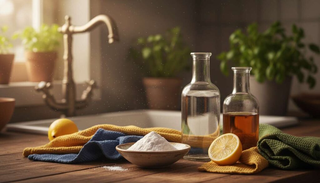 Natron og eddike sammen: derfor ophæver de hinandens rengøringseffekt ifølge kemikere