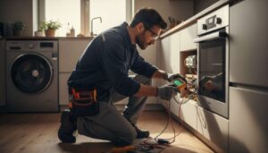 Hvorfor elektrikere aldrig tilslutter vaskemaskine og ovn til samme stikkontakt