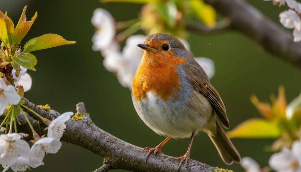 Rødhalsen er tilbage i haven: DOF forklarer hvad du bør lægge ud nu i april