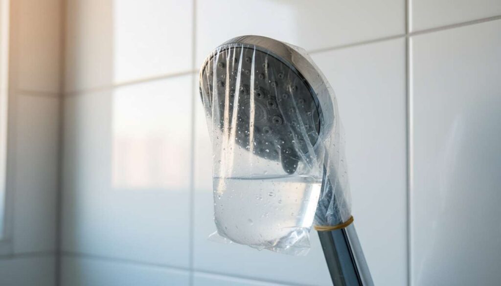 Forårsrengøring af brusehoved: plastikposetrucet der afkalker alt på én time