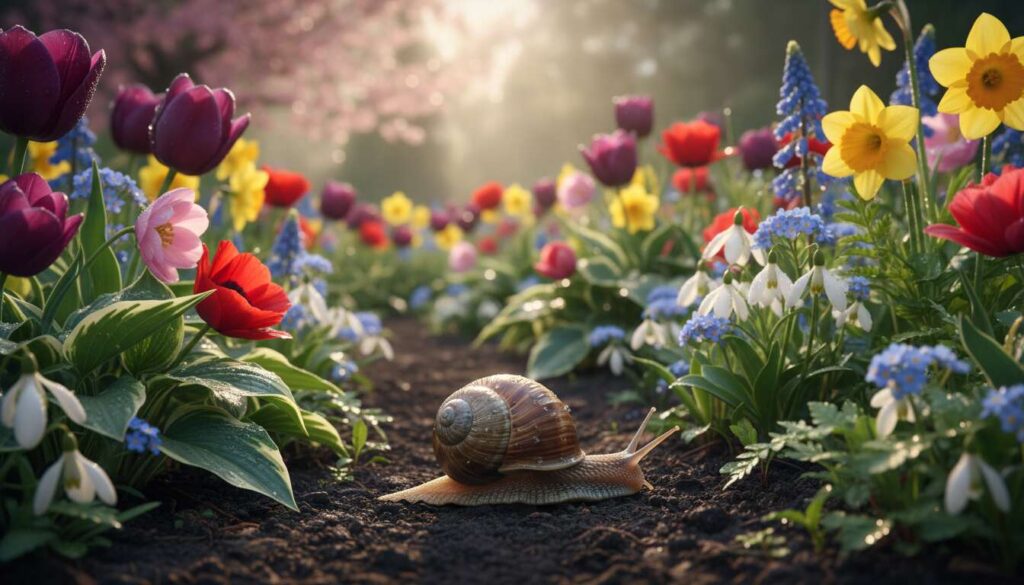 Snegle i april: det ene skridt i bedet du ikke må glemme ifølge Miljøstyrelsen