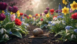 Snegle i april: det ene skridt i bedet du ikke må glemme ifølge Miljøstyrelsen