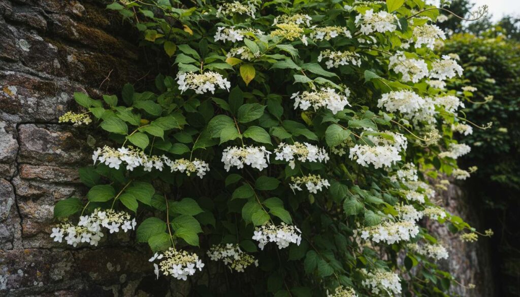 Klatrehortensia på nordvendt mur: gartnere kalder den den mest undervurderede klatreplante