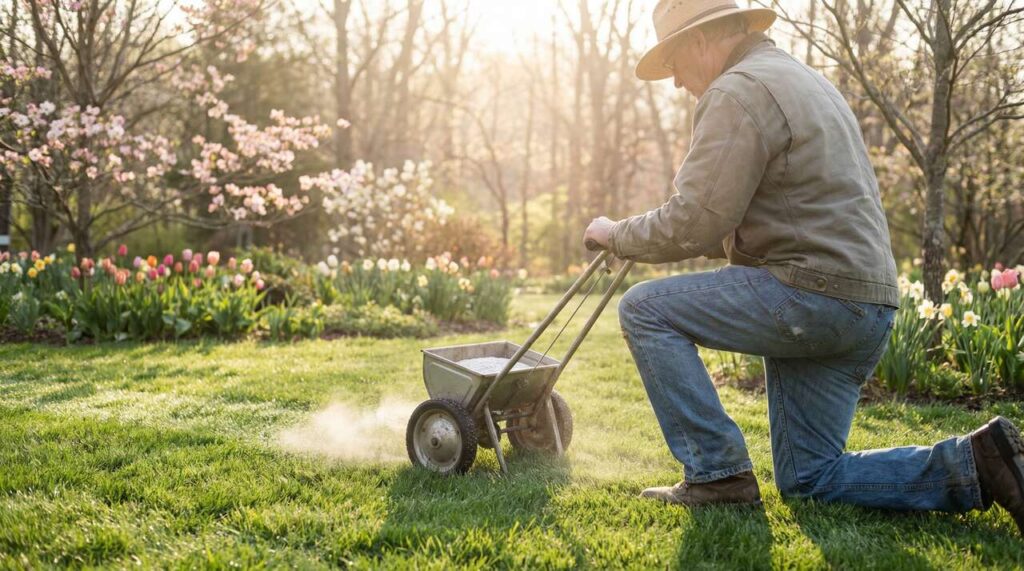 Kalkning af græsplænen i april: den rækkefølge gartnere altid følger men haveejere springer over